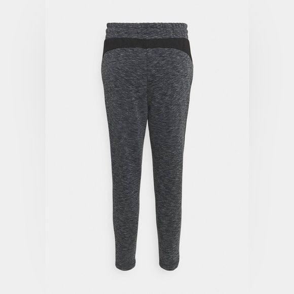 Puma Women's EVOSTRIPE joggers Pants Knitted Black-Heather‎ size large - Picture 13 of 16